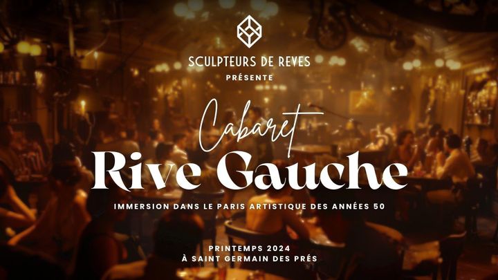 Affiche du spectacle Cabaret Rive Gauche (DR)