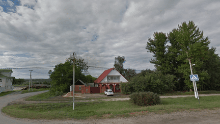 Une vue du village russe de Kozinka, à quelques centaines de mètres de la frontière avec l'Ukraine. (GOOGLE STREET VIEW)