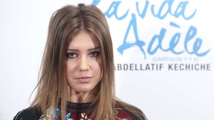 Adèle Exarchopoulos lors de la promotion du film en Espagne en octobre 2013
 (REX/REX/SIPA)