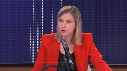 Agnès Pannier-Runacher, ministre déléguée à l'Industrie sur franceinfo mardi 22 septembre 2020. (FRANCEINFO / RADIOFRANCE)