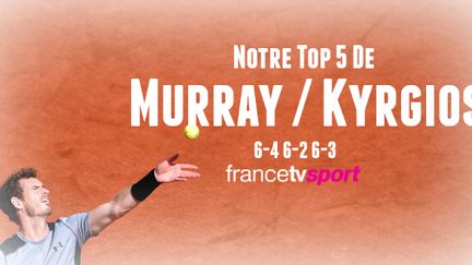 Murray a fait l'essentiel pour se défaire de Nick Kyrgios !