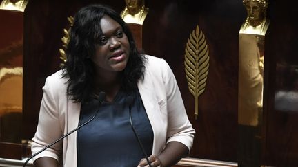 La députée LREM, à l'Assemblée nationale, à Paris, le 3 juillet 2019. (STEPHANE DE SAKUTIN / AFP)