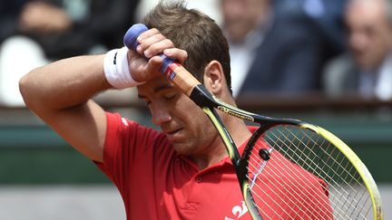 La blessure de Gasquet aux abdominaux laisse planer le doute quant à sa participation à l'US Open (PASCAL GUYOT / AFP)