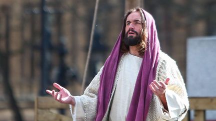 &nbsp; ("La passion de Jésus" interprétée en mars 2016 à Londres © WP#JRAK / WENN.COM / SIPA)