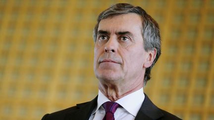 L'ancien ministre du Budget J&eacute;r&ocirc;me&nbsp;Cahuzac, le 4 octobre 2012, lors d'une conf&eacute;rence de presse sur l'industrie p&eacute;troli&egrave;re &agrave; Paris. (KENZO TRIBOUILLARD / AFP)