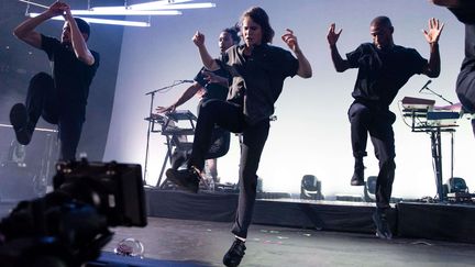 Christine &amp; The Queens au Roundhouse à Londres le 19 sept 2016.
 ( Richard Issac/REX/Shutterstock /SIPA)