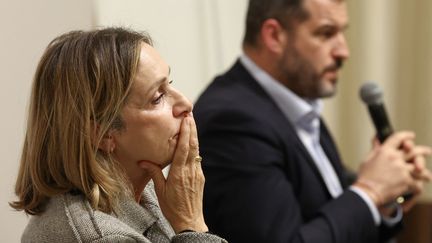 Caroline Rey-Salmon avait été nommée vice-présidente de la Commission indépendante sur l'inceste et les violences sexuelles faites aux enfants (Ciivise), en févier 2024. (EMMANUEL DUNAND / AFP)