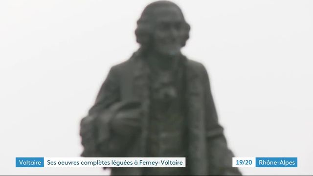 À Ferney, une famille lègue 30 livres de Voltaire vieux de 253 ans