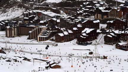 La station de Val Thorens  (PHILIPPE DESMAZES / AFP)