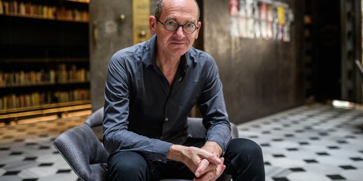 Vasif Kortun, directeur du centre d'art privée SALT à Istanbul, le 1 août 2016.
 (OZAN KOSE / AFP)