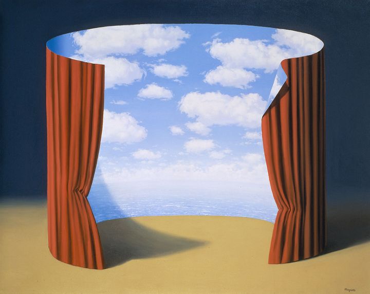 René Magritte, "Les mémoires d'un saint", 1960, The Menil Collection, Houston
 (ADAGP, Paris 2016)