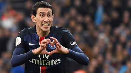 Angel Di Maria devrait être sur le terrain ce samedi, en attendant  le choc de mardi face à Chelsea. (ANNE-CHRISTINE POUJOULAT / AFP)