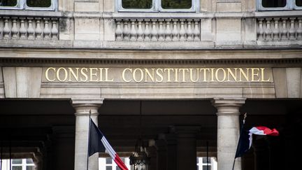 Le Conseil constitutionnel, le 24 avril 2023, à Paris. (MAGALI COHEN / HANS LUCAS / AFP)