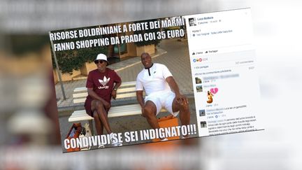 Capture d'écran du&nbsp;post du journaliste italien&nbsp;Luca Bottura&nbsp;à la source de la méprise. (FACEBOOK)