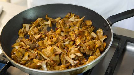 Une poêlée de champignons pour le petit- déjeuner. (MAXPPP)