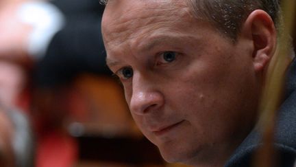 Bruno Le maire, &agrave; l'Assembl&eacute;e nationale, &agrave; Paris, le 28 novembre 2012. (MARTIN BUREAU / AFP)