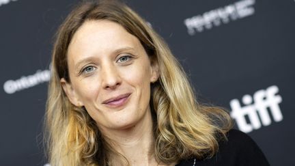 Mia Hansen-Løve, réalisatrice d''Un beau matin", au Festival international du film de Toronto. (VALERIE MACON / AFP)