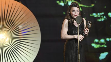 Blanche Gardin à la 31e cérémonie des Molières à Paris, le 13 mai 2019. (ALAIN JOCARD / AFP)