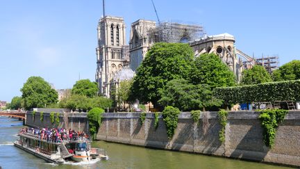 La cathédrale Notre-Dame de Paris, le 20 mai. (SYLVESTRE / MAXPPP)