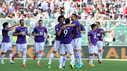 La joie de la Fiorentina (FRANCO LANNINO / MAXPPP)