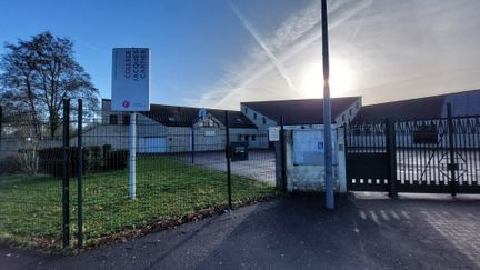 Jacques-Cartier college in Issou in Yvelines, December 11, 2023. (MEHDI GHERDANE / LE PARISIEN / MAXPPP)