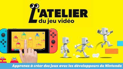 Vous avez des idées pour créer des jeux vidéo ? Un atelier vous attend chez Nintendo (2021 NINTENDO)