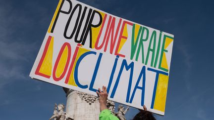 Manifestation de militants pour le climat en mars 2021. Photo d'illustration. (SADAK SOUICI / LE PICTORIUM / MAXPPP)