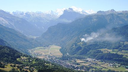 La station de Samoëns, en Haute-Savoie, le 21 juillet 2007 (JF. FREY / MAXPPP)