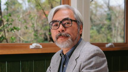 Hayao Miyazaki, en 2009 au Japon. (KOBAL / THE PICTURE DESK / AFP)