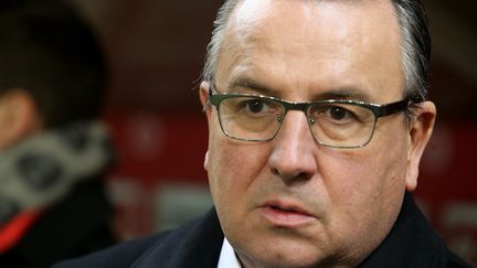 Le président du Stade de Reims, Jean-Pierre Caillot (FRANCOIS NASCIMBENI / AFP)