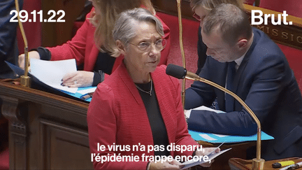 Ce mardi 29 novembre, Élisabeth Borne, Première ministre, a tenu un discours à l’Assemblée nationale, en réaction à l’augmentation des cas de Covid-19. Port du masque, vaccination… Voici toutes ses recommandations.