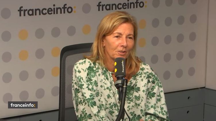 Claire Chazal, presenter of the show "The Grand Chessboard".  (FRANCE INFO / RADIO FRANCE)