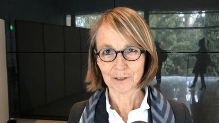 Françoise Nyssen, la ministre de la Culture, à Tours&nbsp;(Indre-et-Loire) le 15 mars 2018. (RADIO FRANCE)