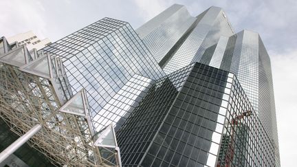 Le si&egrave;ge de Total, en 2005, dans le quartier de La D&eacute;fense (Hauts-de-Seine). (PIERRE ANDRIEU / AFP)