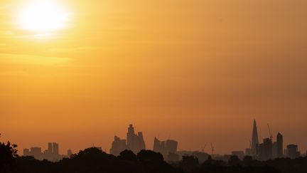 Une vue de Londres (Royaume-Uni), le 18 juillet 2022. (MAXPPP)