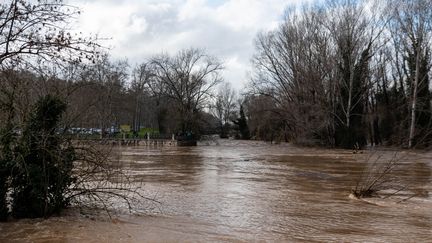 Les ravages de la tempête Gloria en Catalogne (Espagne), jeudi 23 janvier 2020. (ADRIA SALIDO ZARCO / NURPHOTO / AFP)