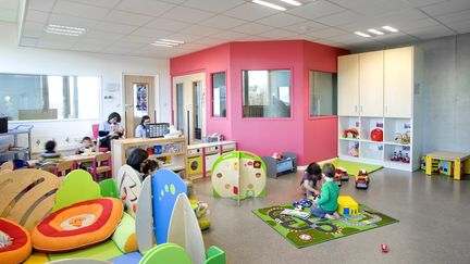 Inside a nursery, January 25, 2016. (SEBASTIEN JARRY / MAXPPP)