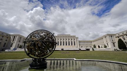 Le si&egrave;ge europ&eacute;en de l'ONU &agrave; Gen&egrave;ve (Suisse), le 16 juin 2015. (FABRICE COFFRINI / AFP)