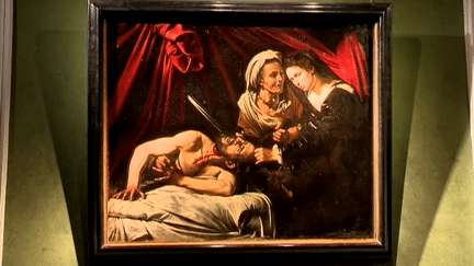 Le tableau du Caravage "Judith décapitant Holopherne"
 (France 2 /Culturebox)