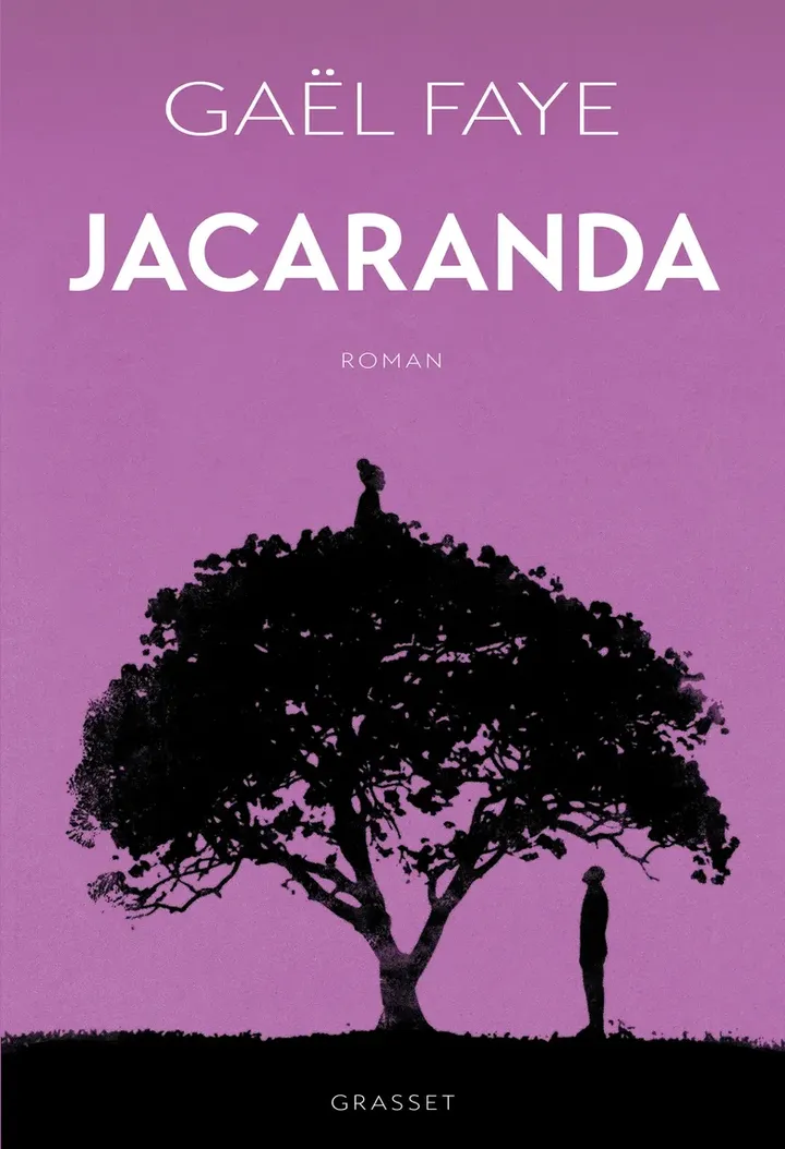 Couverture de "Jacaranda", deuxième roman de Gaël Faye. (GRASSET)