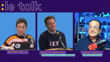 Capture d'écran du Talk de franceinfo, 7 décembre 2022 (FRANCEINFO)