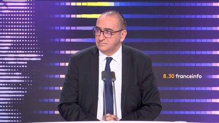 Laurent Nuñez, préfet de police de Paris était l'invité du "8h30 franceinfo" ce mardi 2 mai 2023 ((FRANCEINFO / RADIOFRANCE))