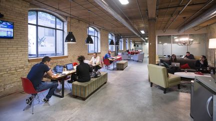 Les locaux d'une start-up à Toronto, au Canada.&nbsp; (BERNARD WEIL / TORONTO STAR / GETTY IMAGES)