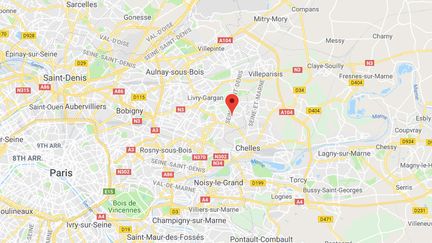 La commune de Montfermeil en Seine-Saint-Denis.&nbsp; (GOOGLE MAPS / FRANCETV INFO)