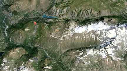 Une avalanche meurtière a eu lieu, le 13 janvier 2016, dans la station des Deux-Alpes (Isère). (GOOGLE MAPS)