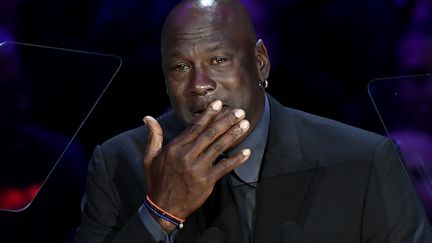 Michael Jordan, le 24 janvier 2020, à Los Angeles.&nbsp; (KEVORK DJANSEZIAN / AFP)