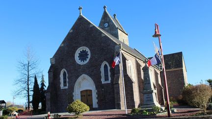 &nbsp; (L'église la ville de Moyon dans la Manche©MAXPPP)