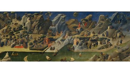 Cette exposition permet aux Parisiens ou aux visiteurs de la capitale de voir 24 oeuvres du grand peintre de la première Renaissance florentine, le peintre des fresques du couvent San Marco. Un événement
 (Fra Angelico, Thébaïde, Galerie des Offices, Florence © 2011. Photo Scala, Florence - courtesy of the Ministero Beni e Att. Culturali)