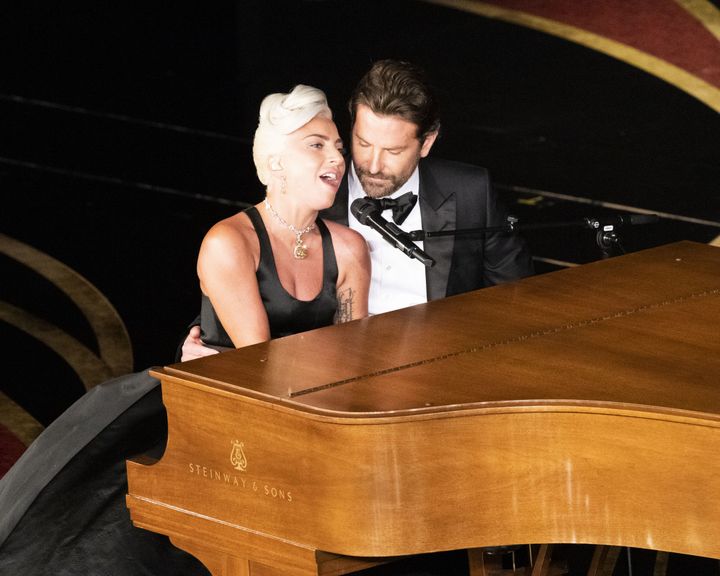 Lady Gaga et Bradley Cooper aux Oscars 2019, février 2019
 (GettyImages)