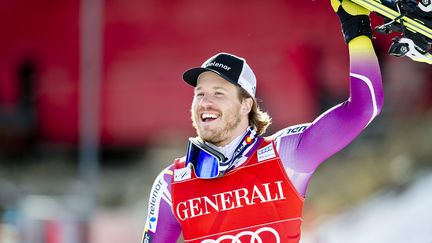 Deuxième globe pour Kjetil Jansrud cette saison! (STR / SCANPIX NORWAY)